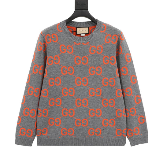 guc men women jacquard sweater