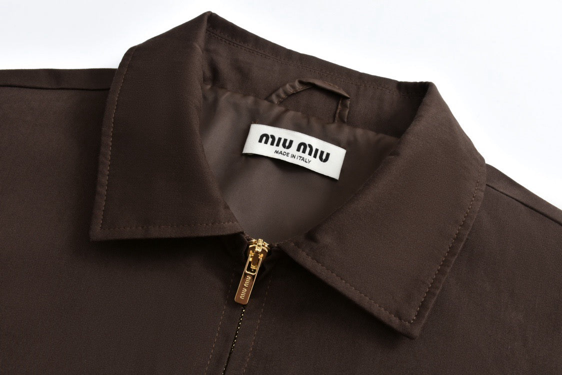 miu Patchwork Jacket