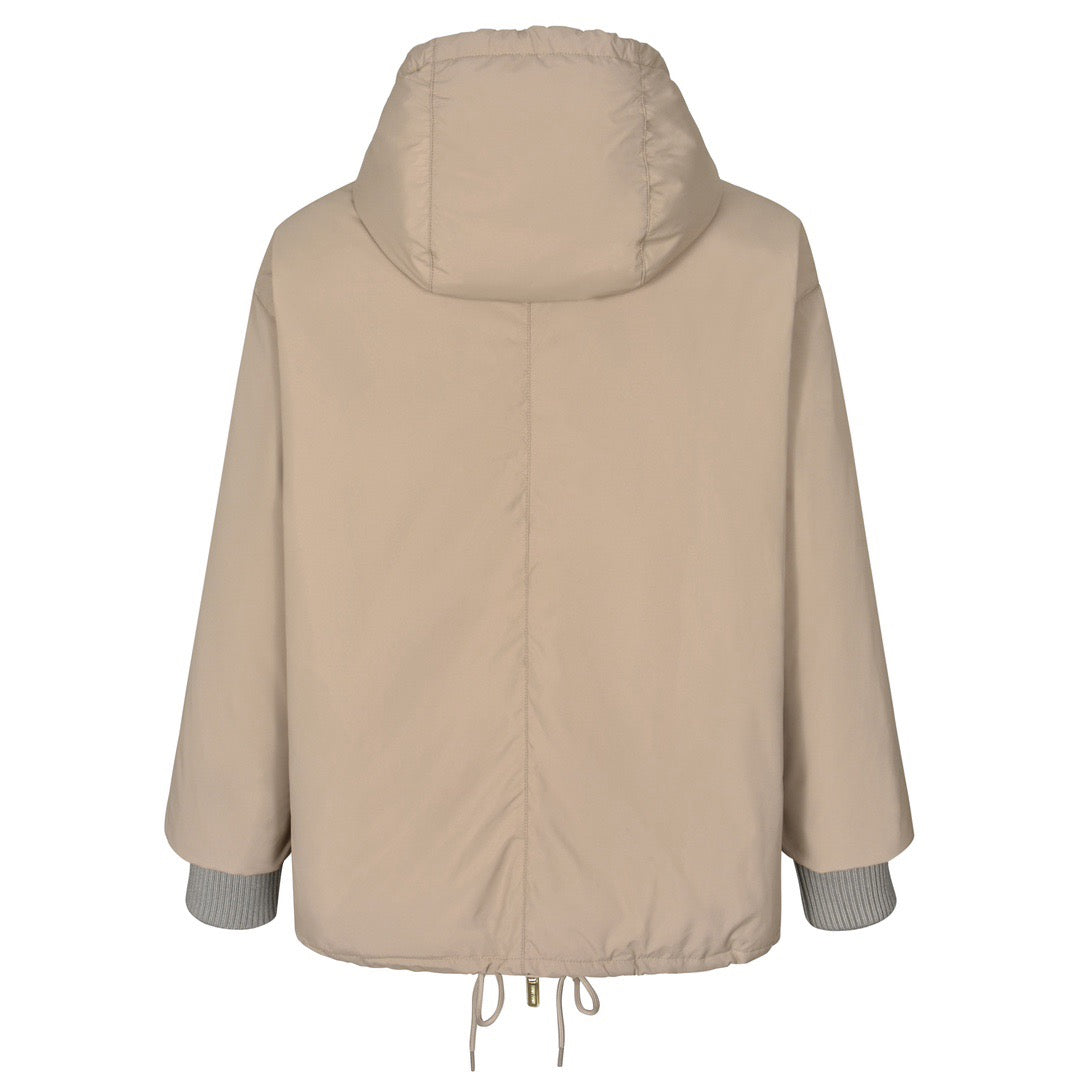 Miu Drawstring down jacket