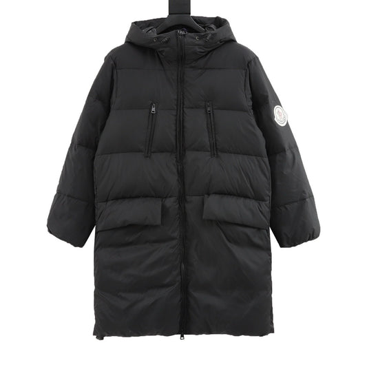 monc 24fw bosona long down jacket