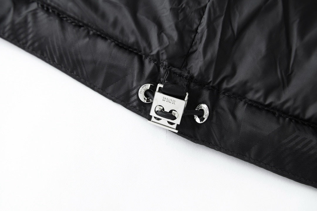 Dio Dark pattern down jacket