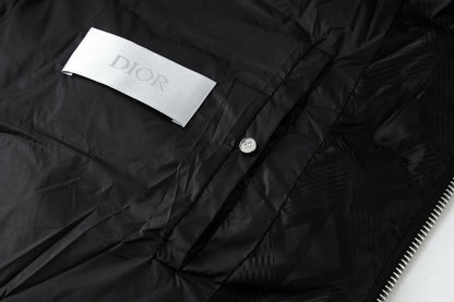 Dio Dark pattern down jacket