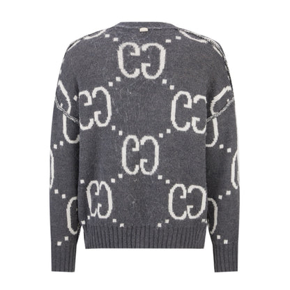 GUC men women Reversible mohair sweater