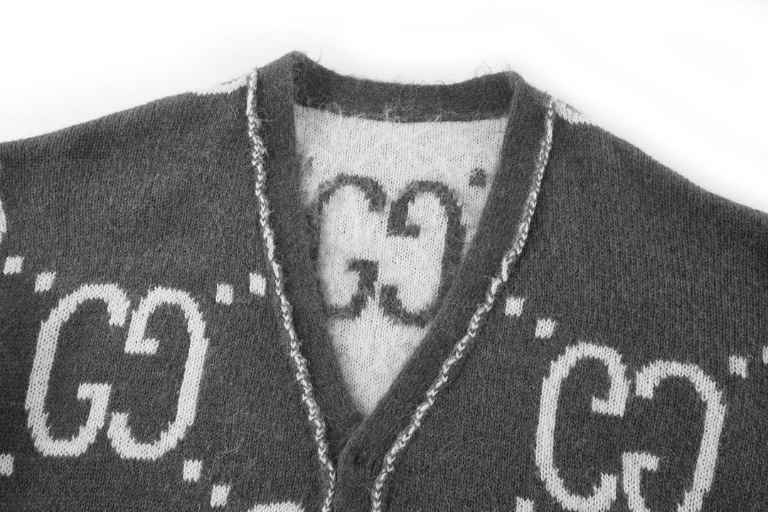 GUC men women Reversible mohair sweater