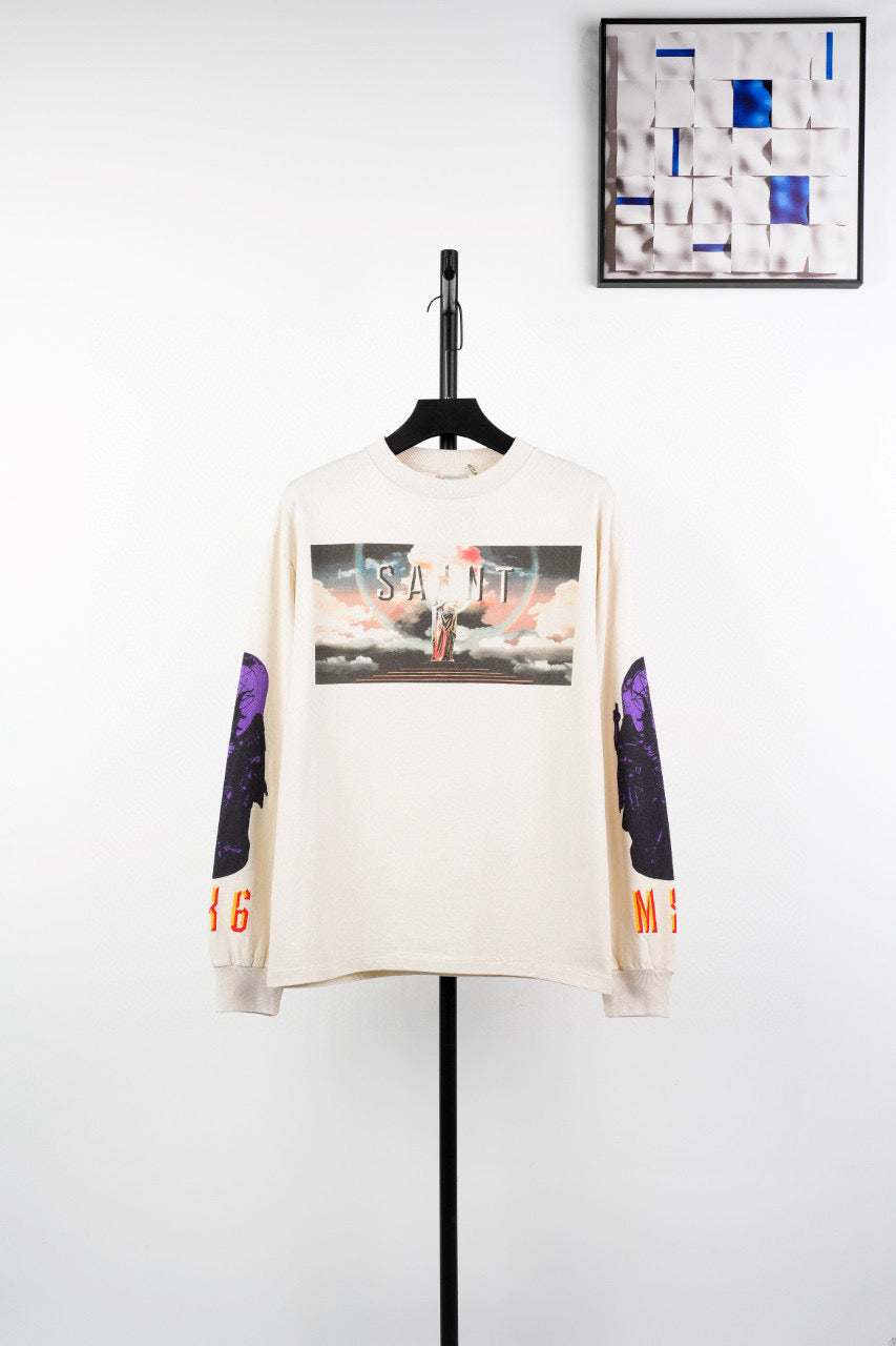 Saint mic printed sweatshirt