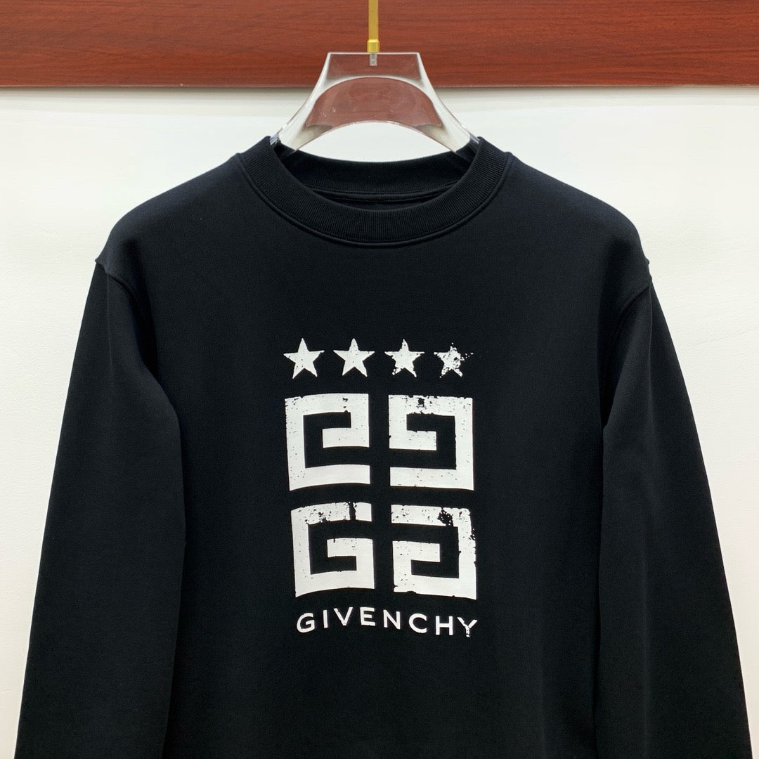 given printed sweatshirt