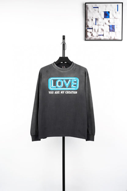 Saint mic heart sweatshirt