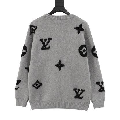 1V men women jacquard sweater