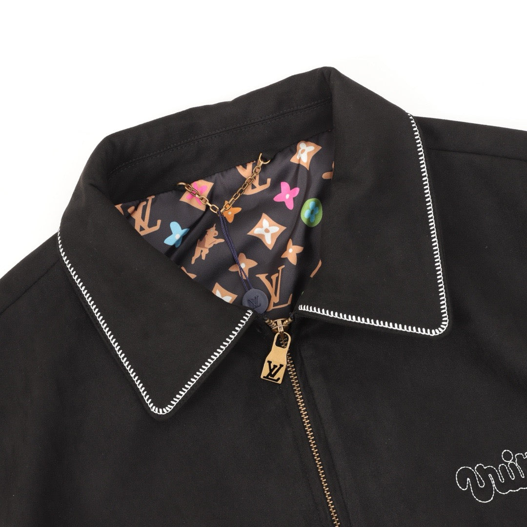 1V embroidered jacket