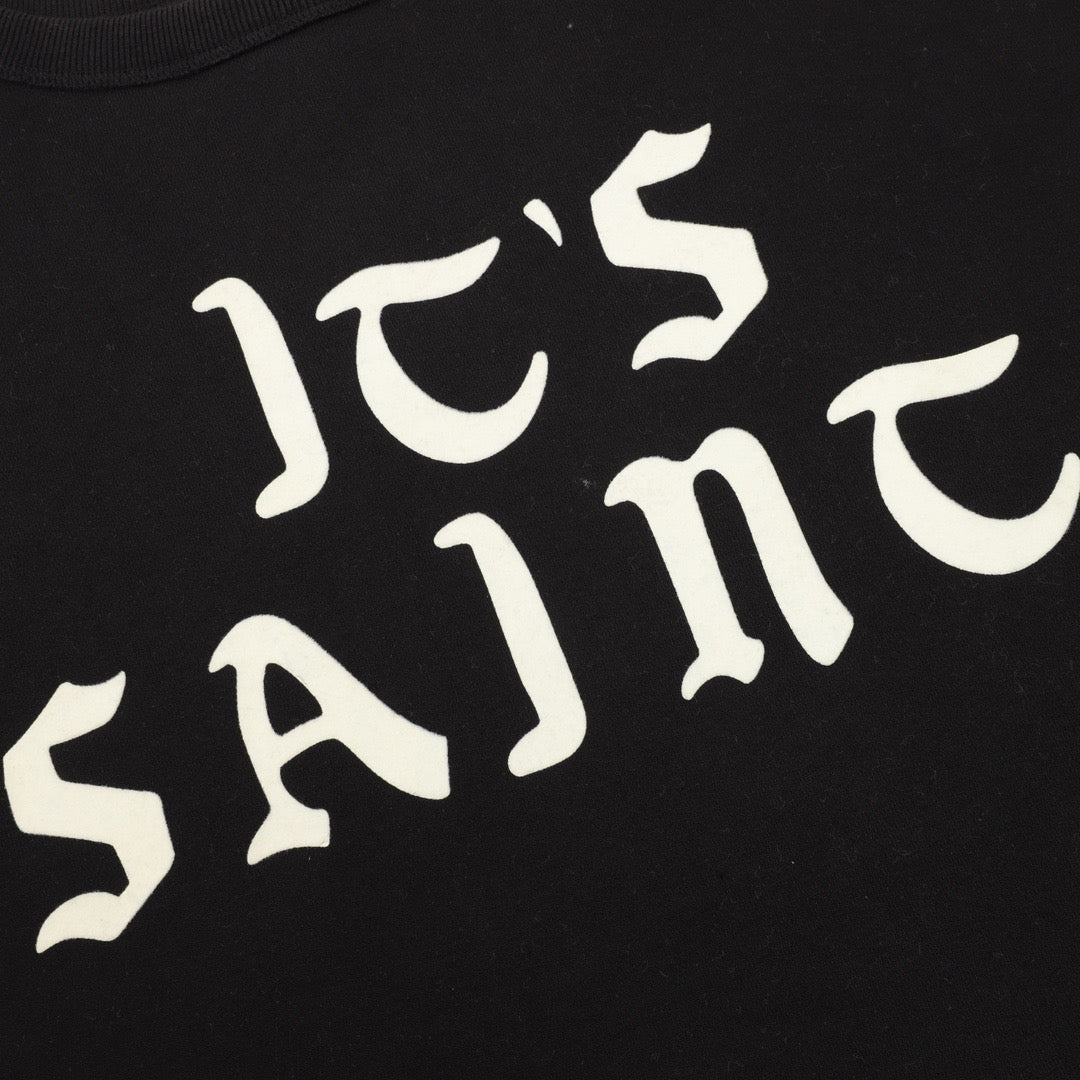 saint mi printed sweatshirt