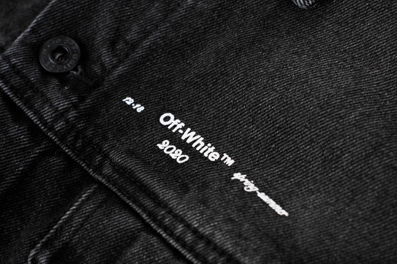 OW 2025new tape denim jacket