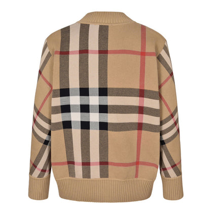 Burber Cardigan Sweater