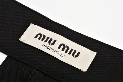 Miu embroidered Suit trousers