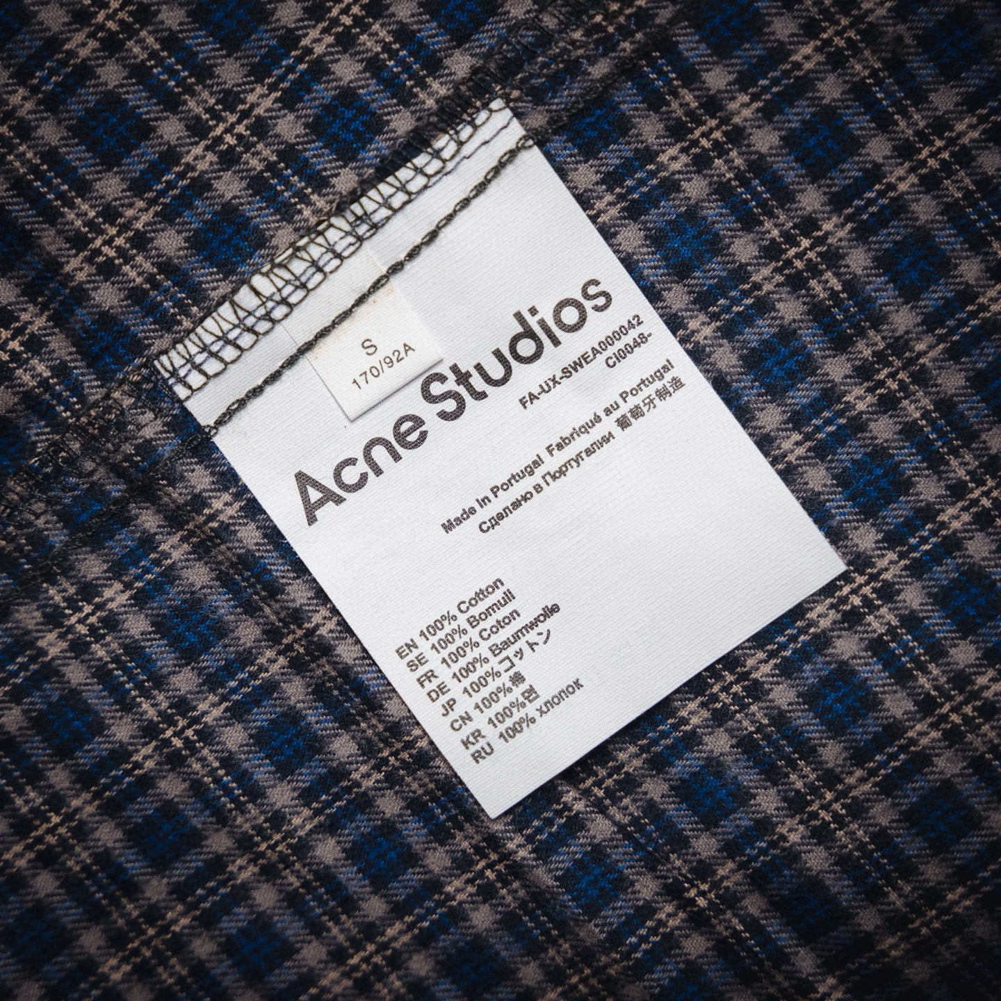 ACNE 2025new buttons shirt