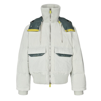 Herm Hooded down jacket