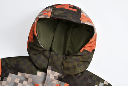 Louis Mosaic down Jacket