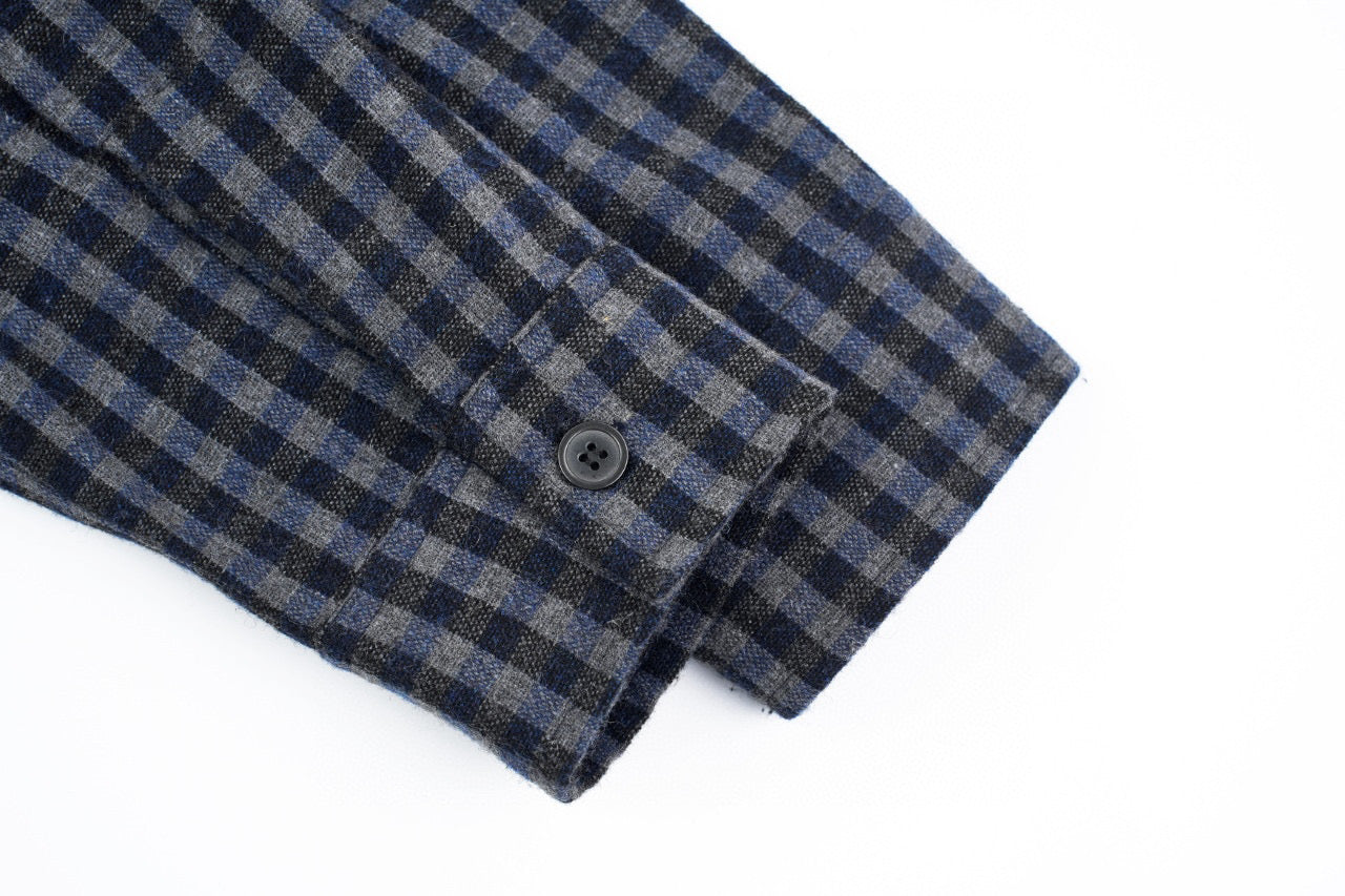 OL 2025new wool buttons shirt