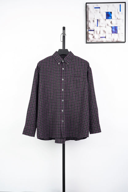 OL 2025new wool buttons shirt