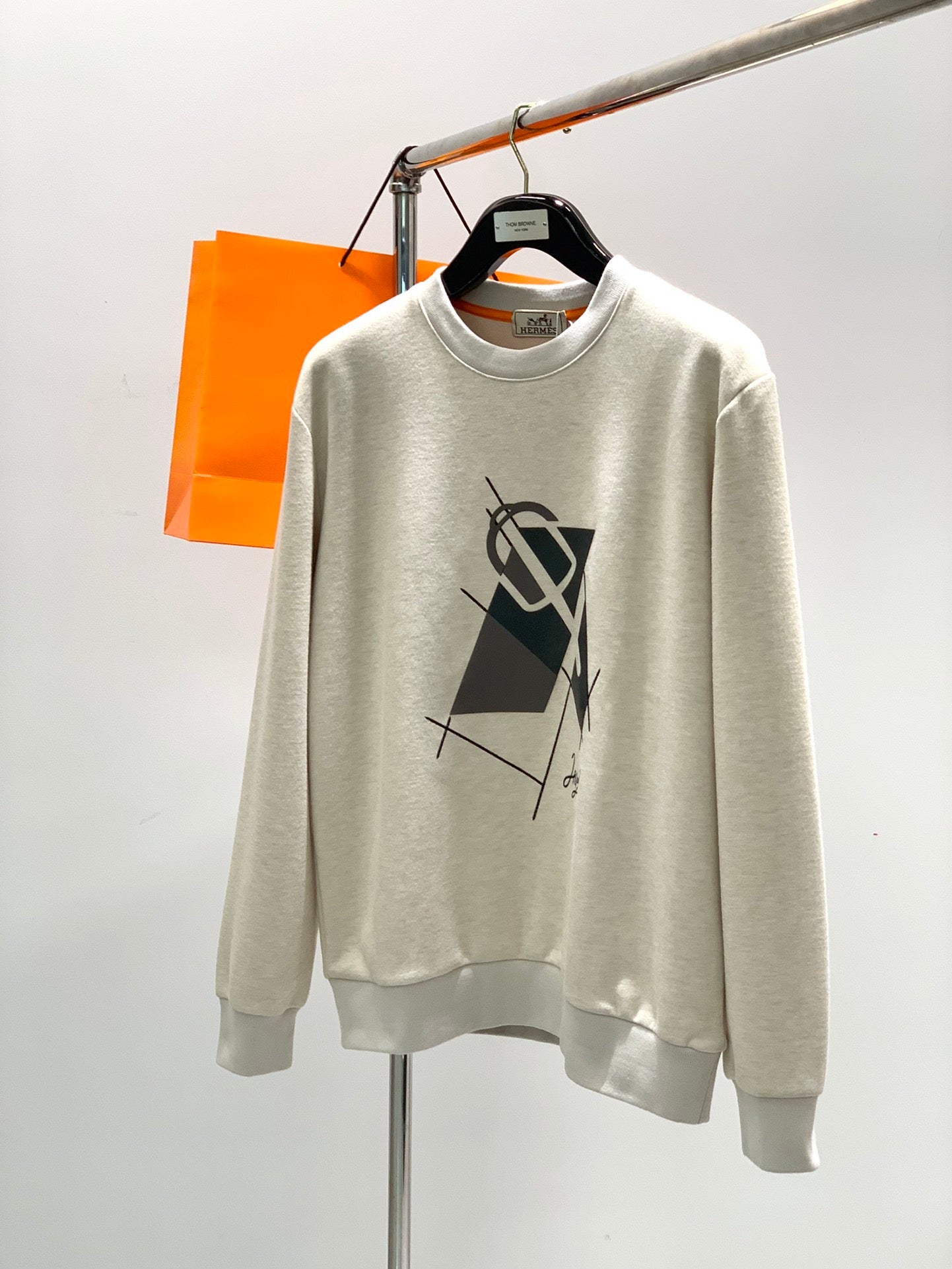 herm printed sweatshirt