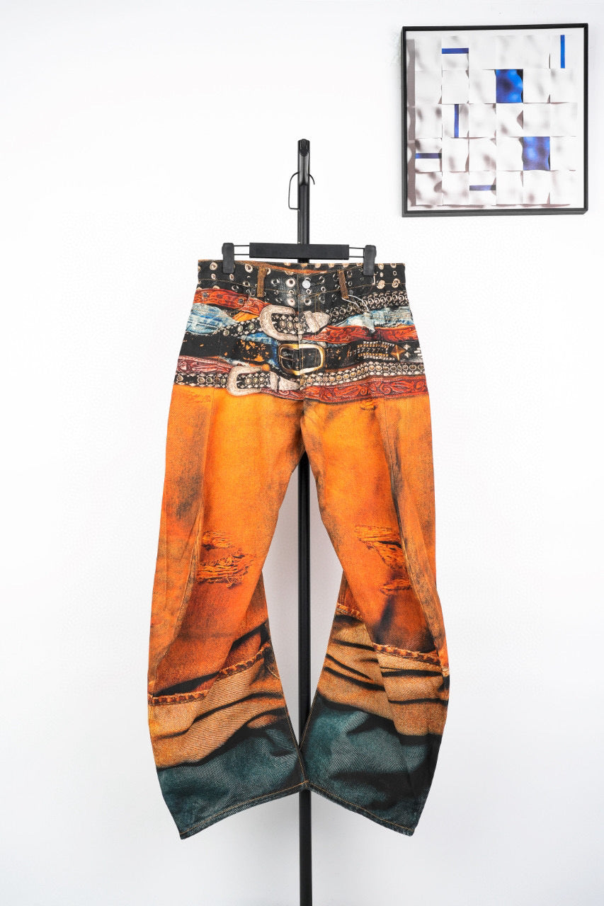 ACNE 2025new printed jeans