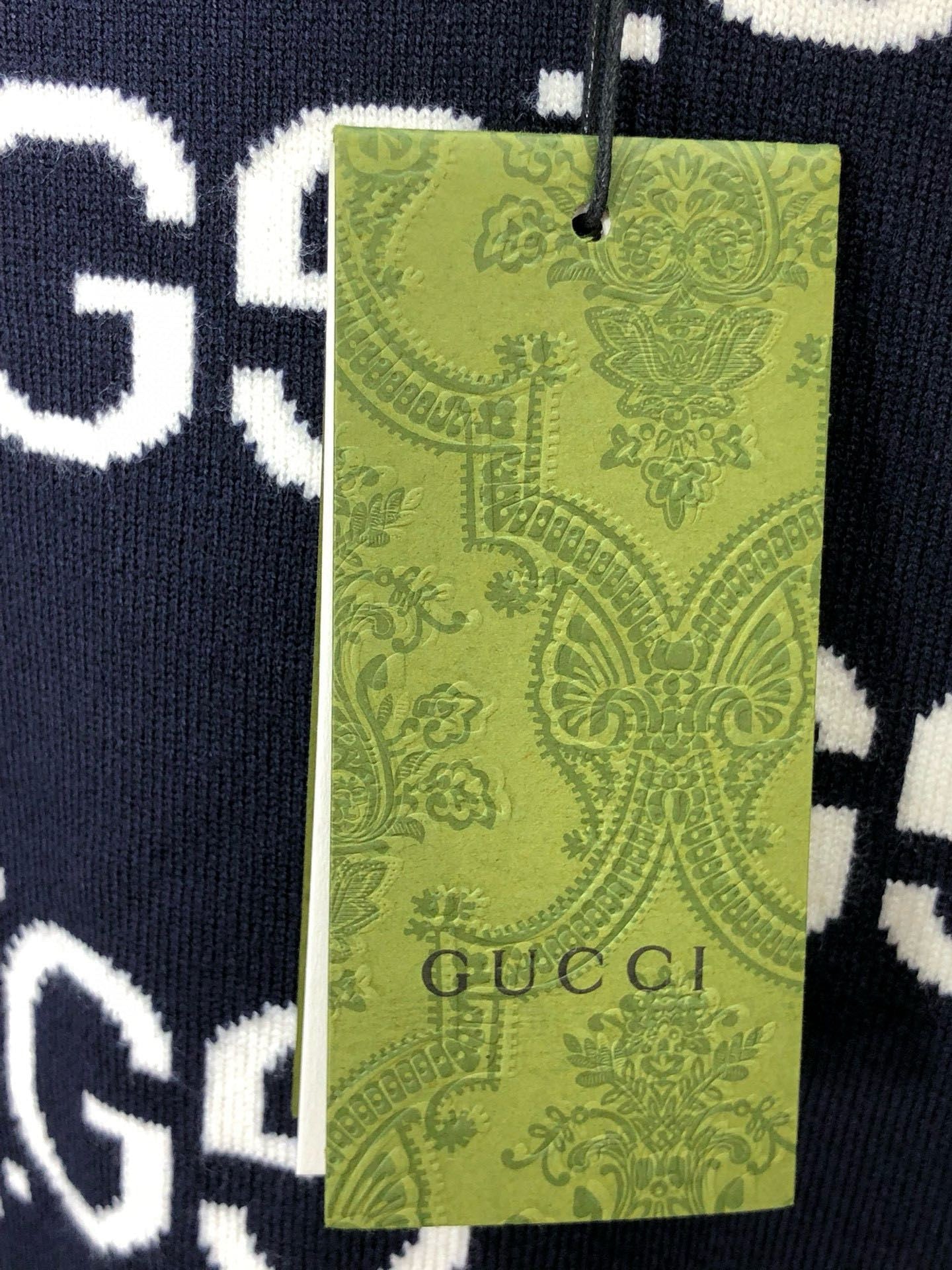 guc Jacquard sweater