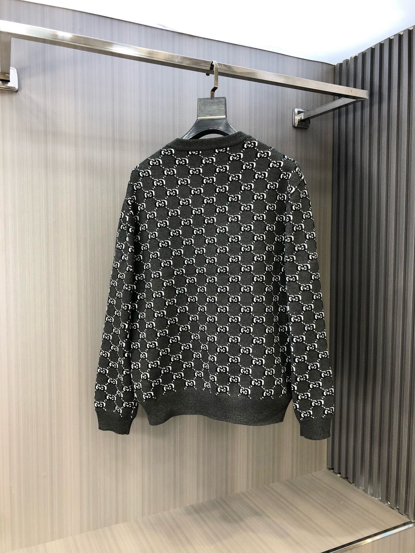 Guc Jacquard sweater