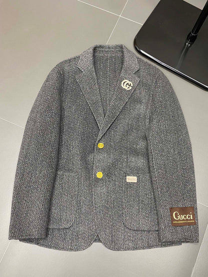 Guc Cashmere Blazer