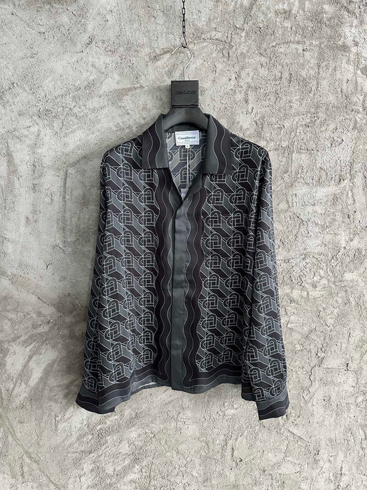 CASABLAN  SILK  SHIRT