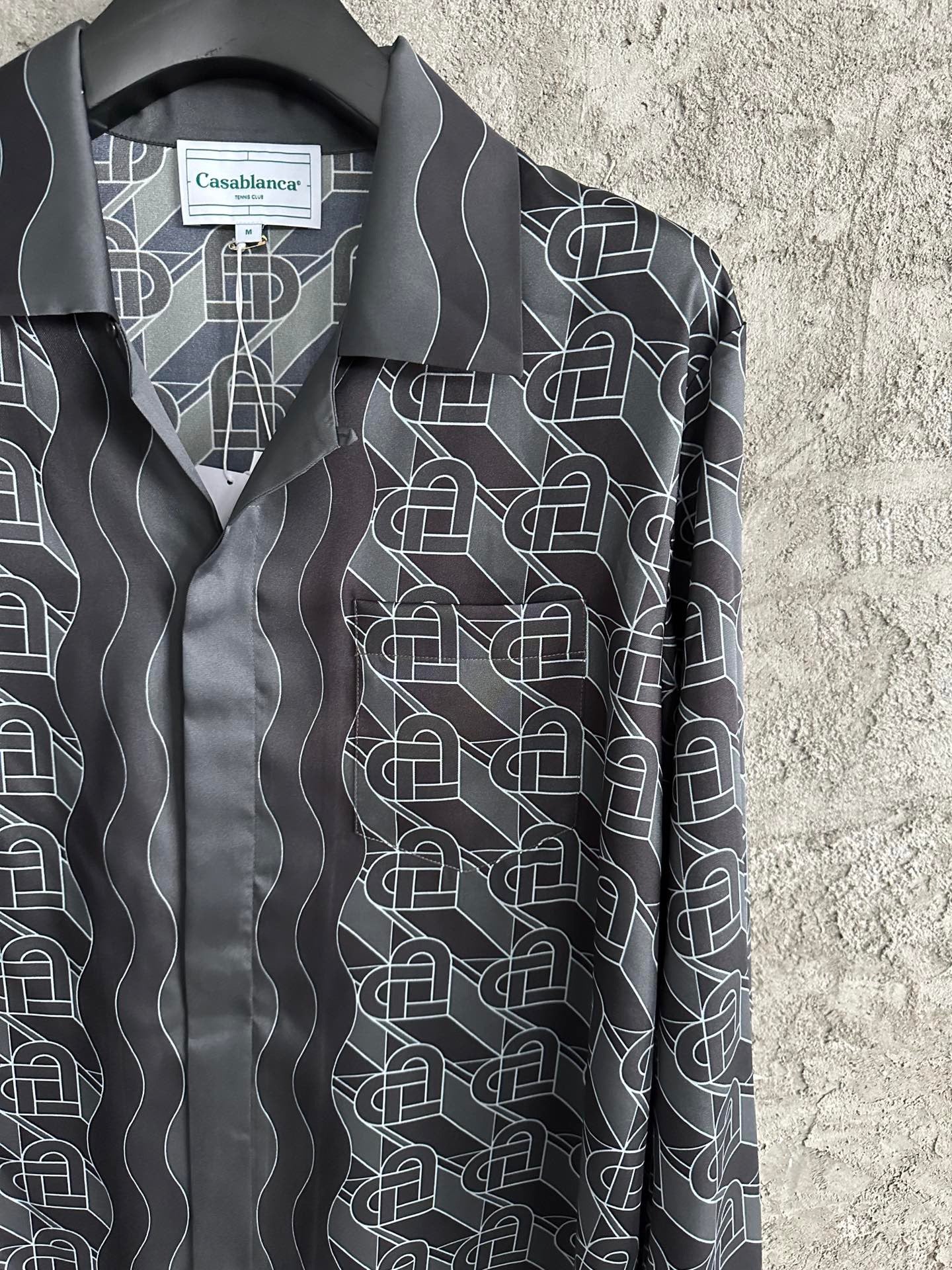 CASABLAN  SILK  SHIRT