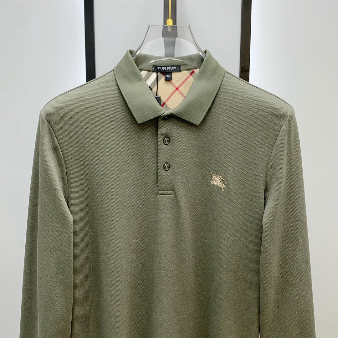 Burber Long sleeve polo shirt