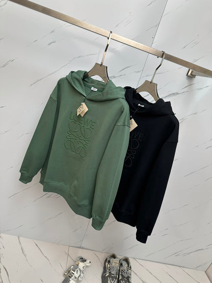 Loew embroidered hoodie