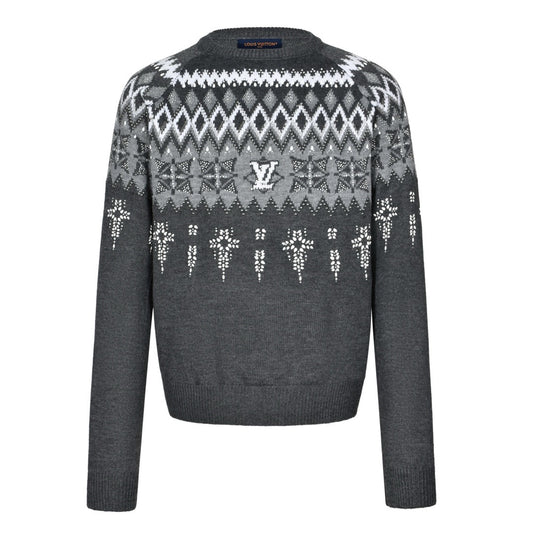 1V men women pearls SKI sweater