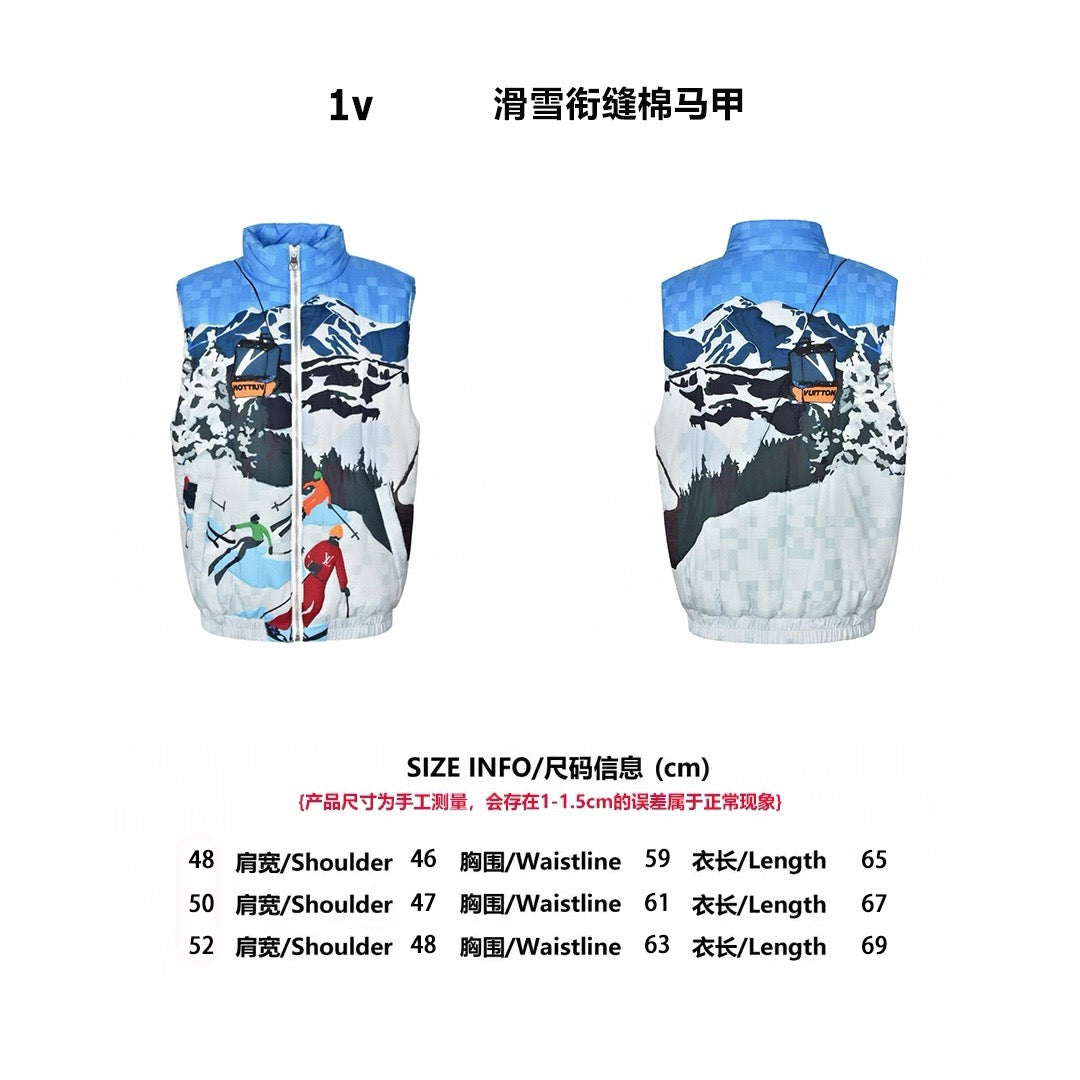 1V SKI padded vest