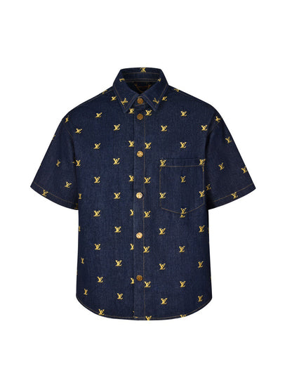 LOUIS Gold embroidery Shirt