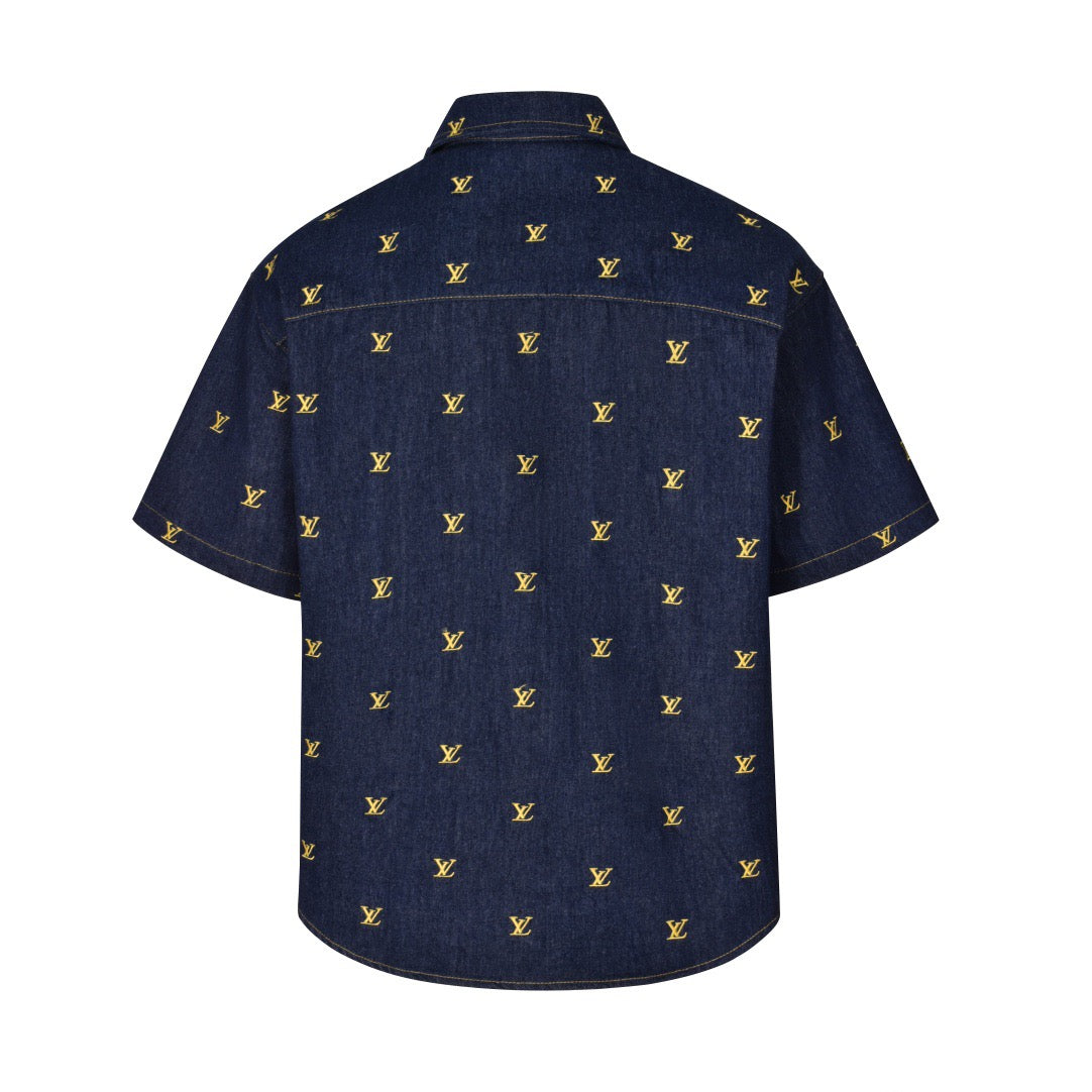 LOUIS Gold embroidery Shirt