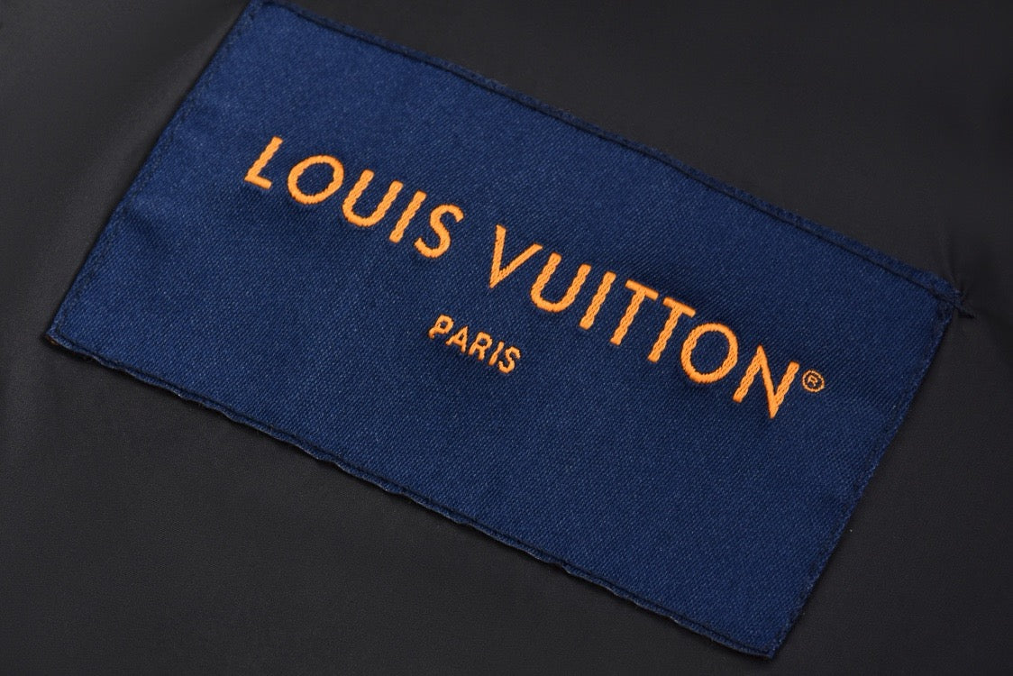 Louis embroidered down jacket