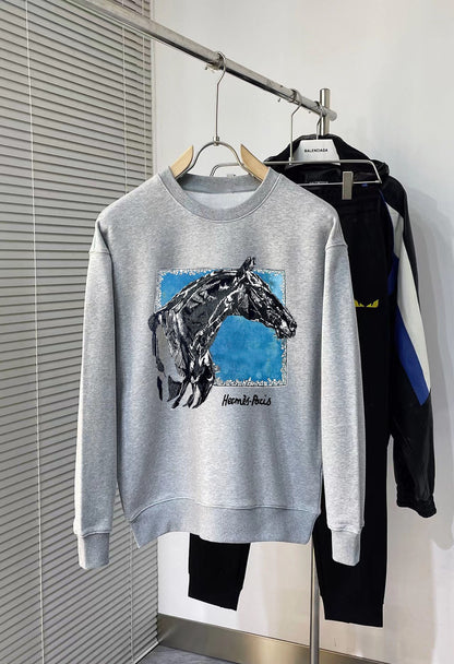 Herm printed sweatshirt