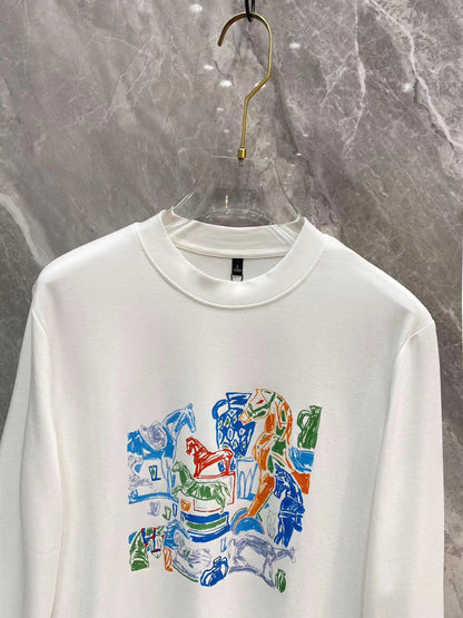 Herm printed sweatshirt