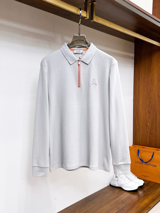 Herm Long sleeve polo shirt