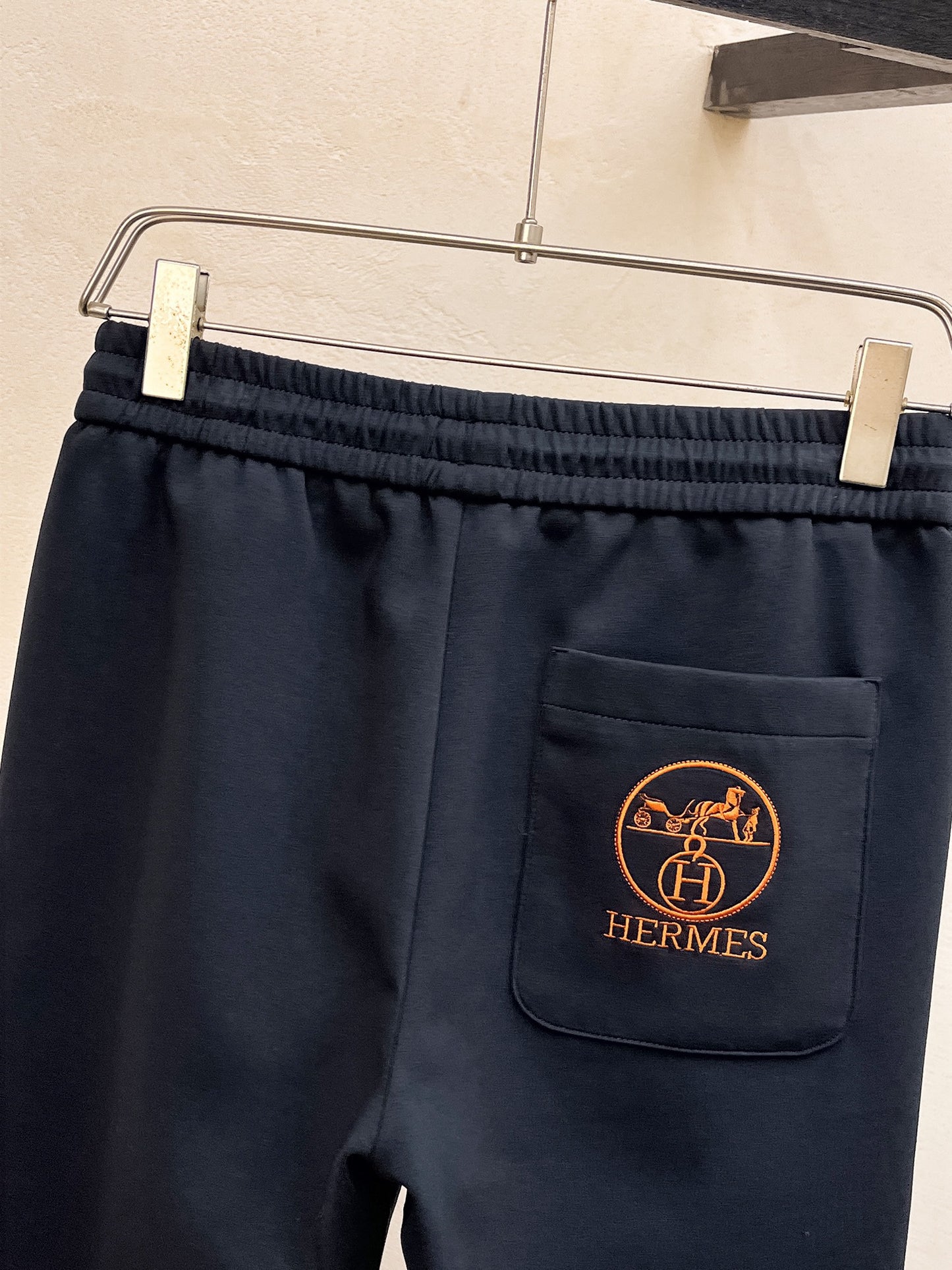 Herm embroidered trousers