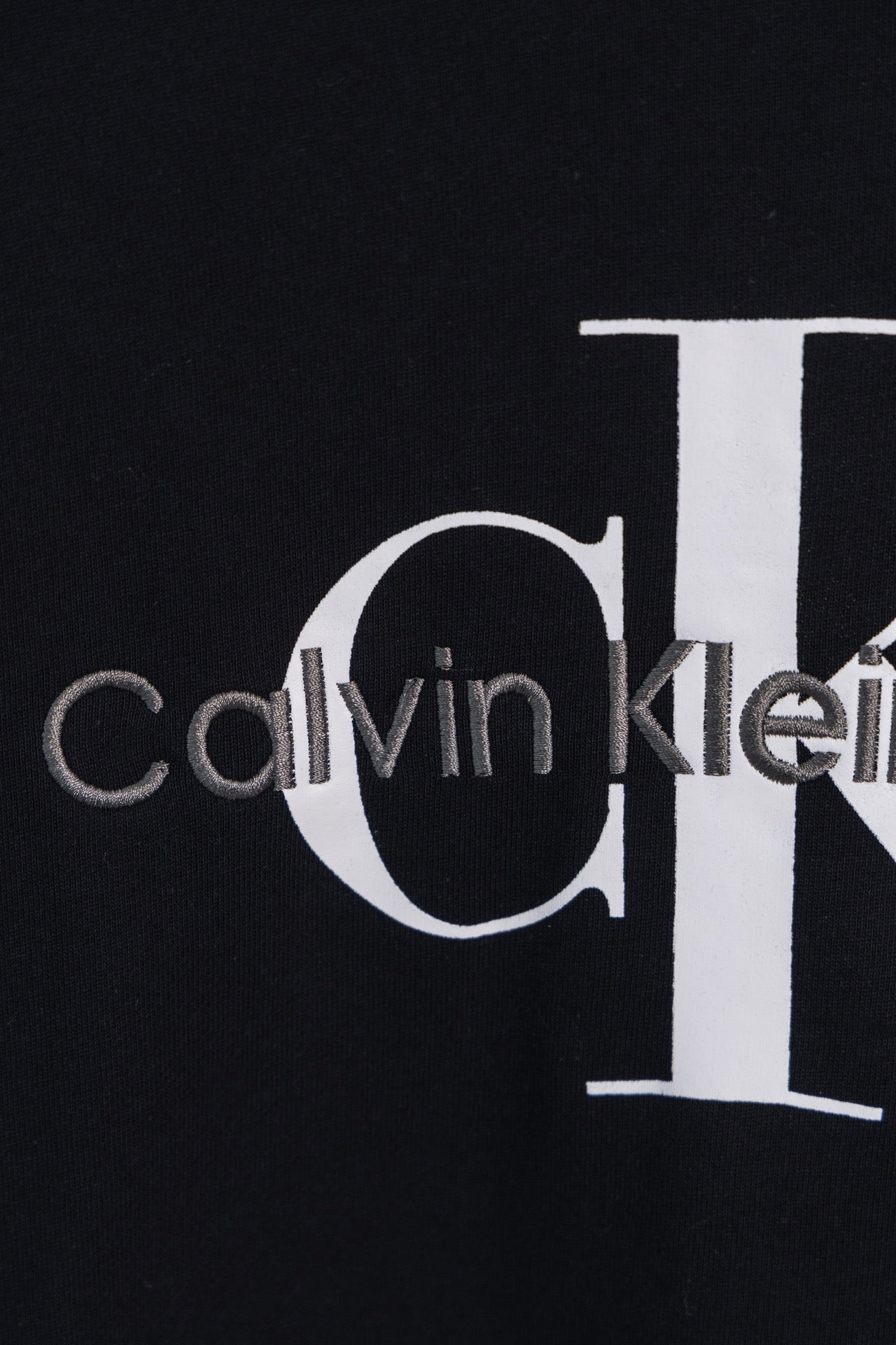 Calvin embroidered hoodie