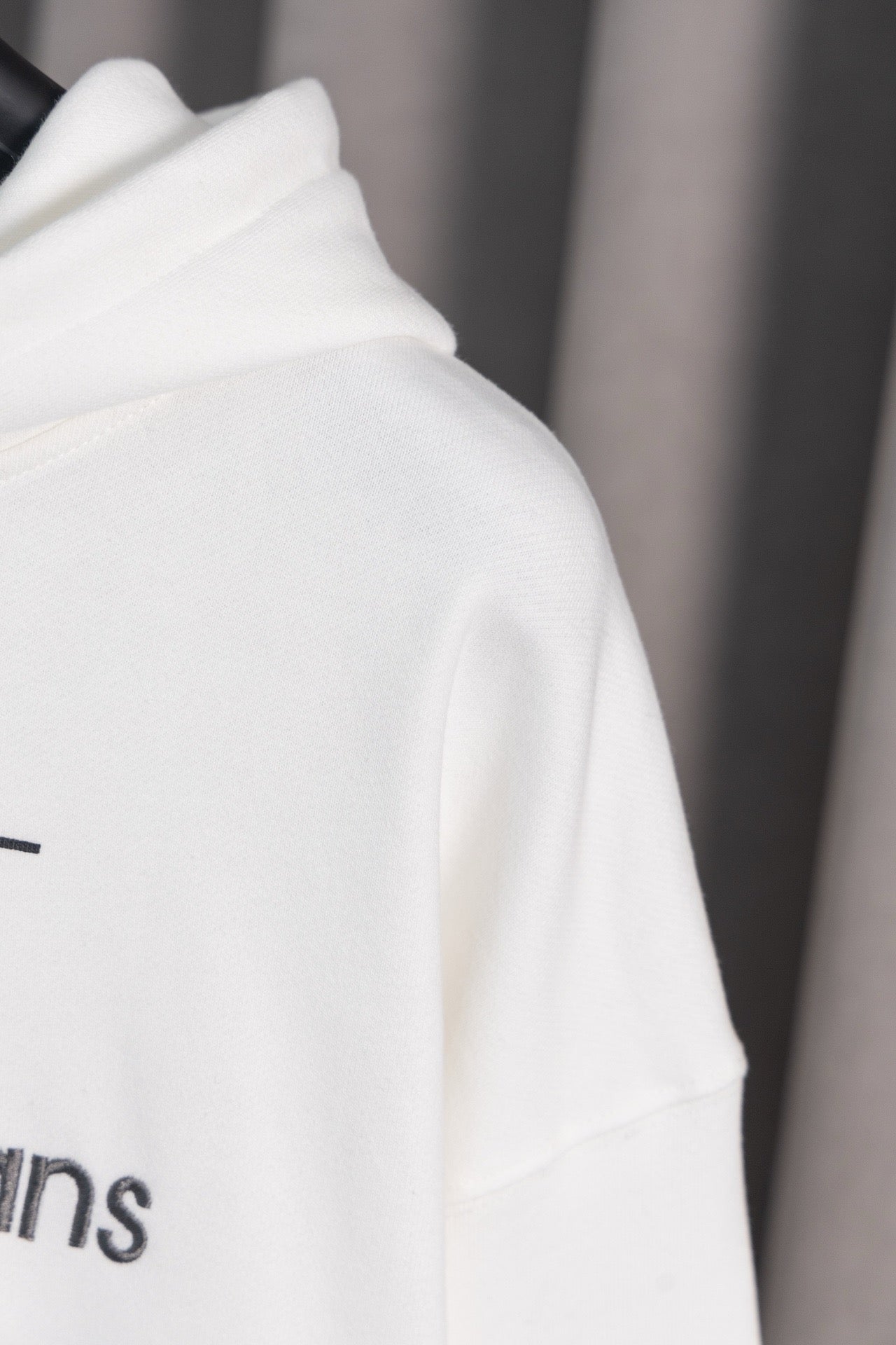 Calvin embroidered hoodie