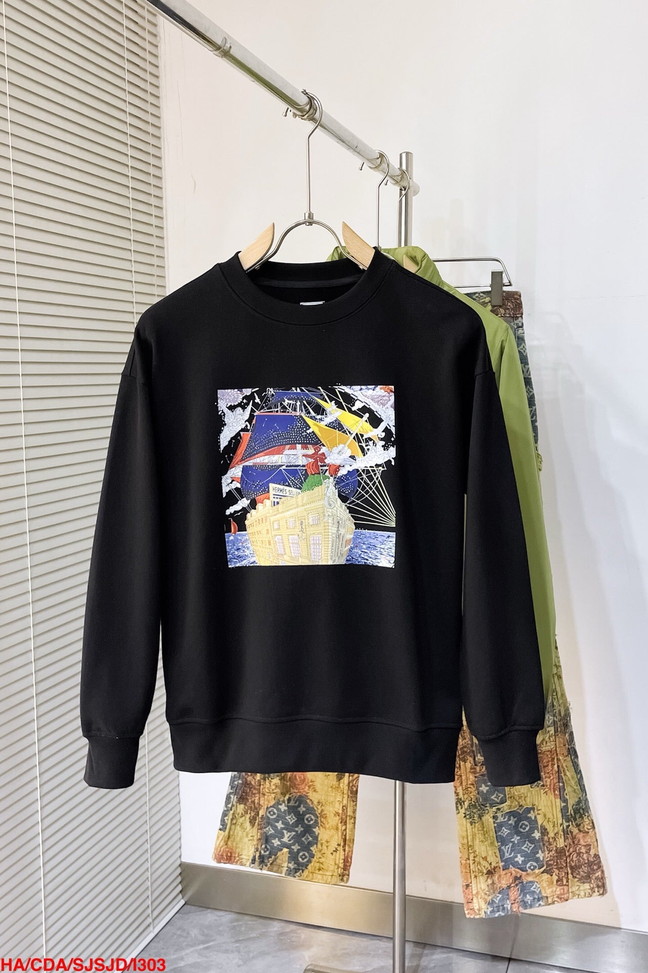 Herm printed sweatshirt