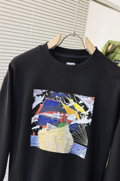 Herm printed sweatshirt