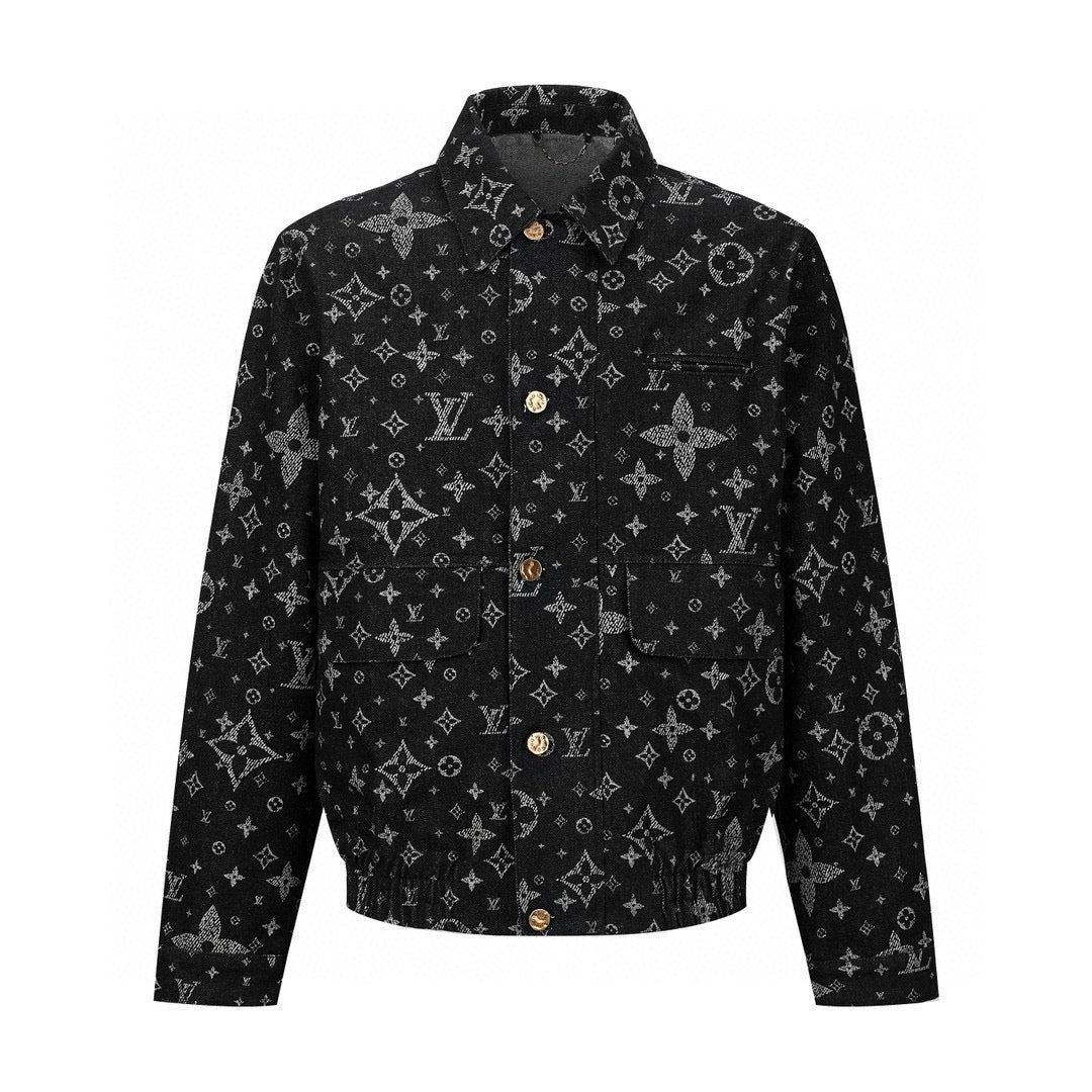 Louis Jacquard denim jacket