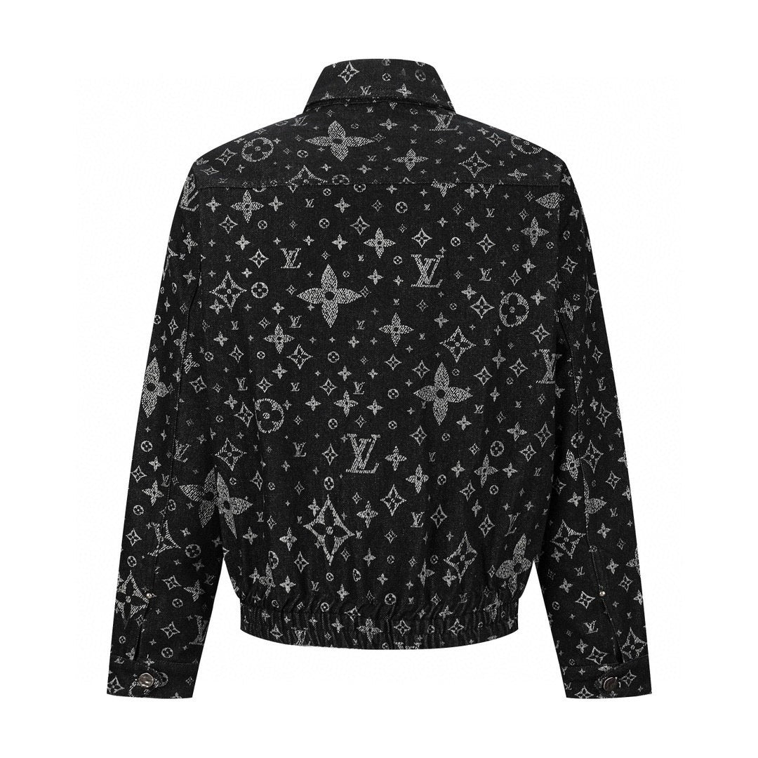 Louis Jacquard denim jacket