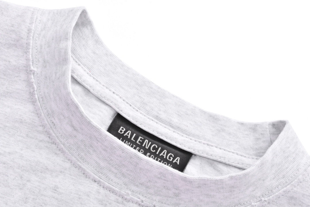 BALENCIA Crack Print HOODIE