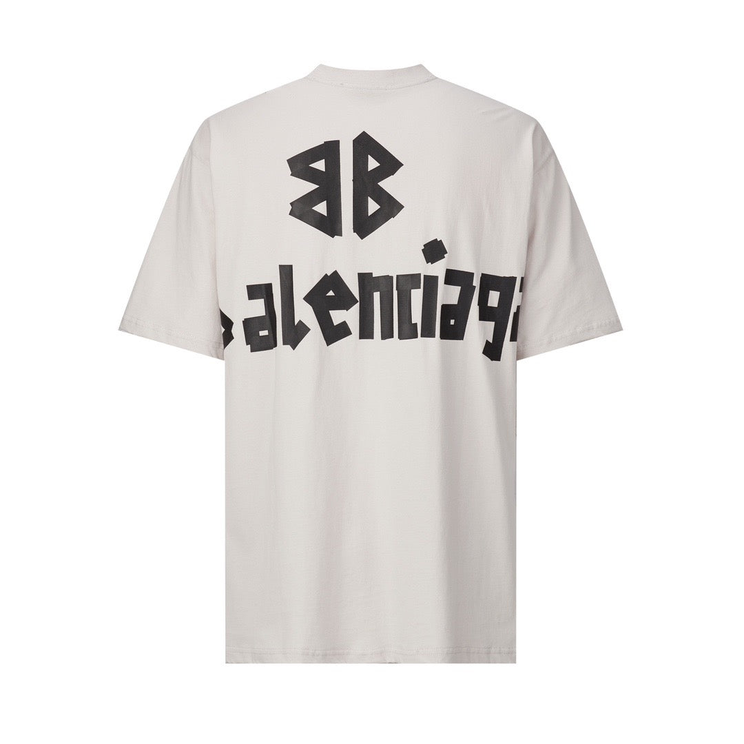 BALENC tape T-SHIRT