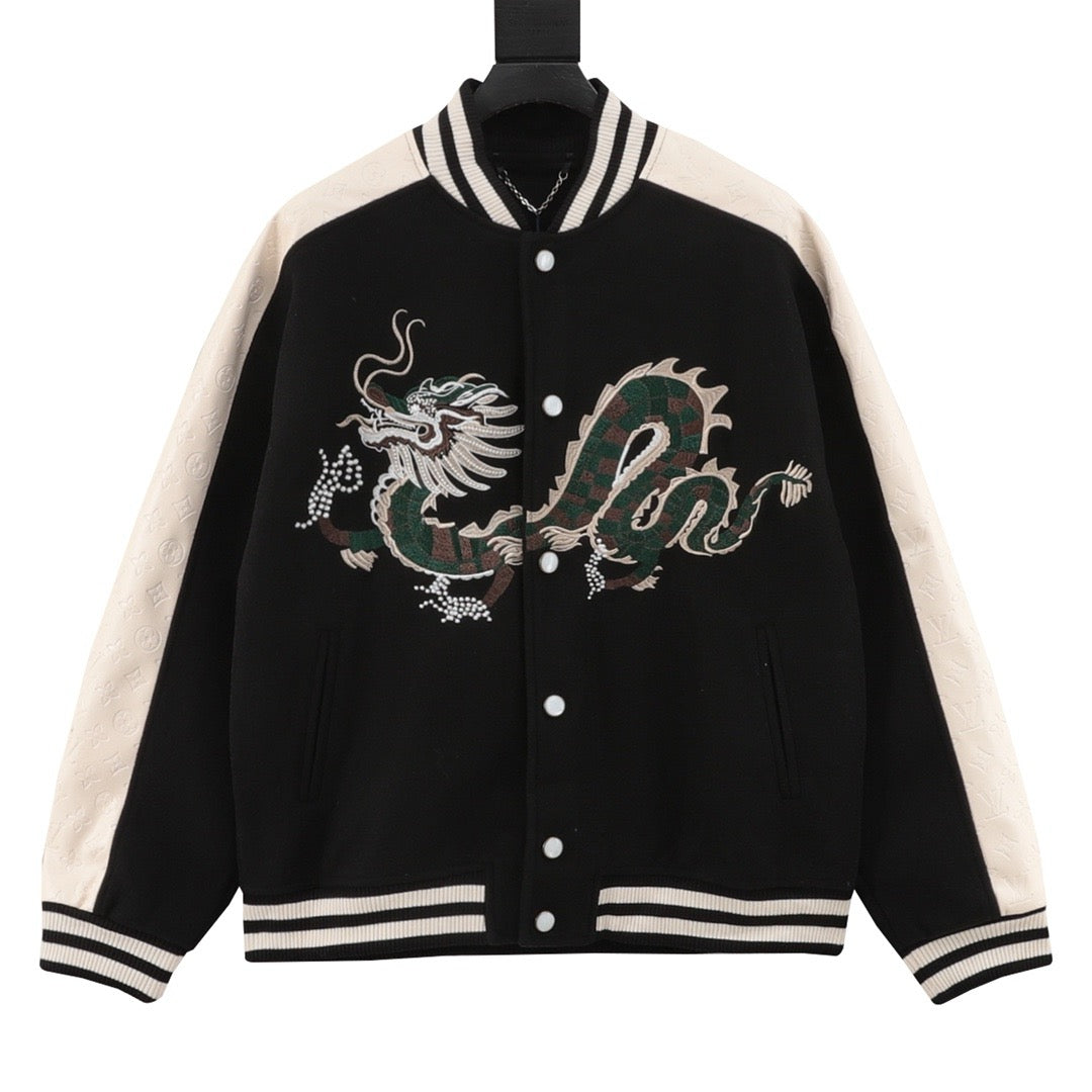 1V men women dragon jacket