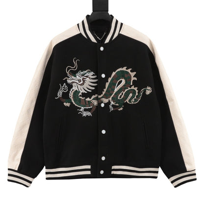 1V men women dragon jacket